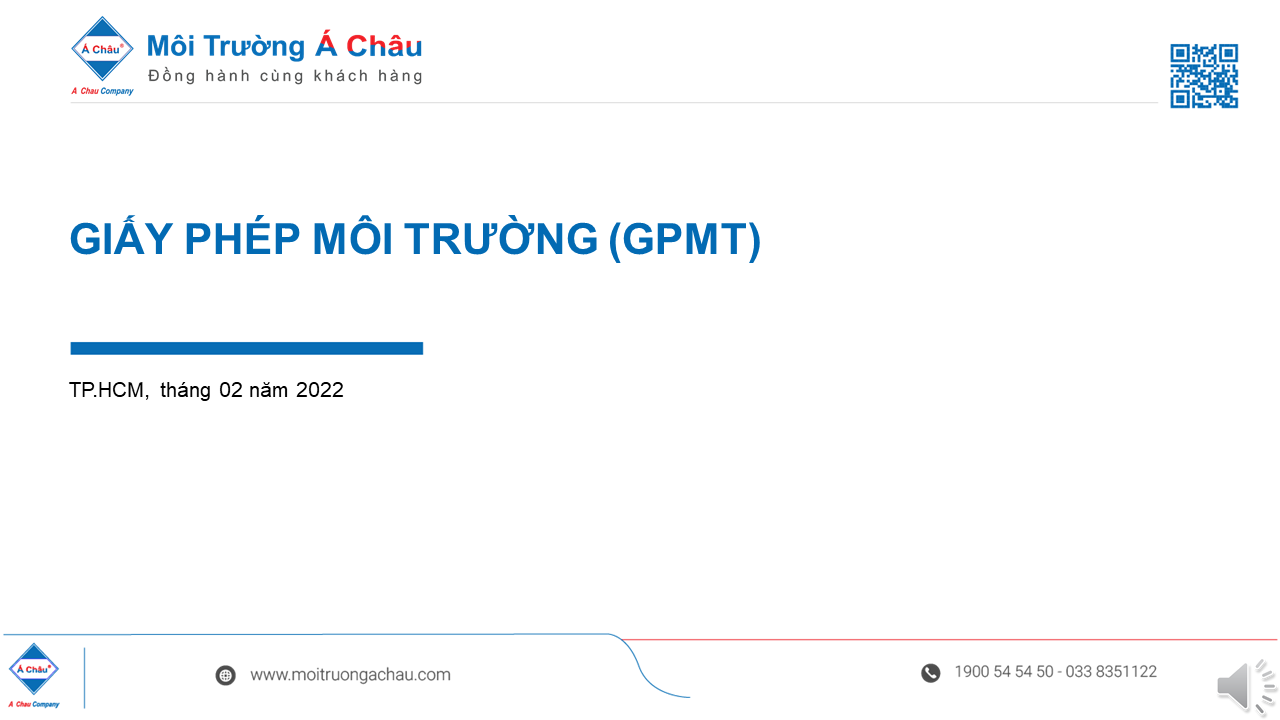 Tài liệu hướng dẫn các quy định căn bản về Giấy phép môi trường năm 2022