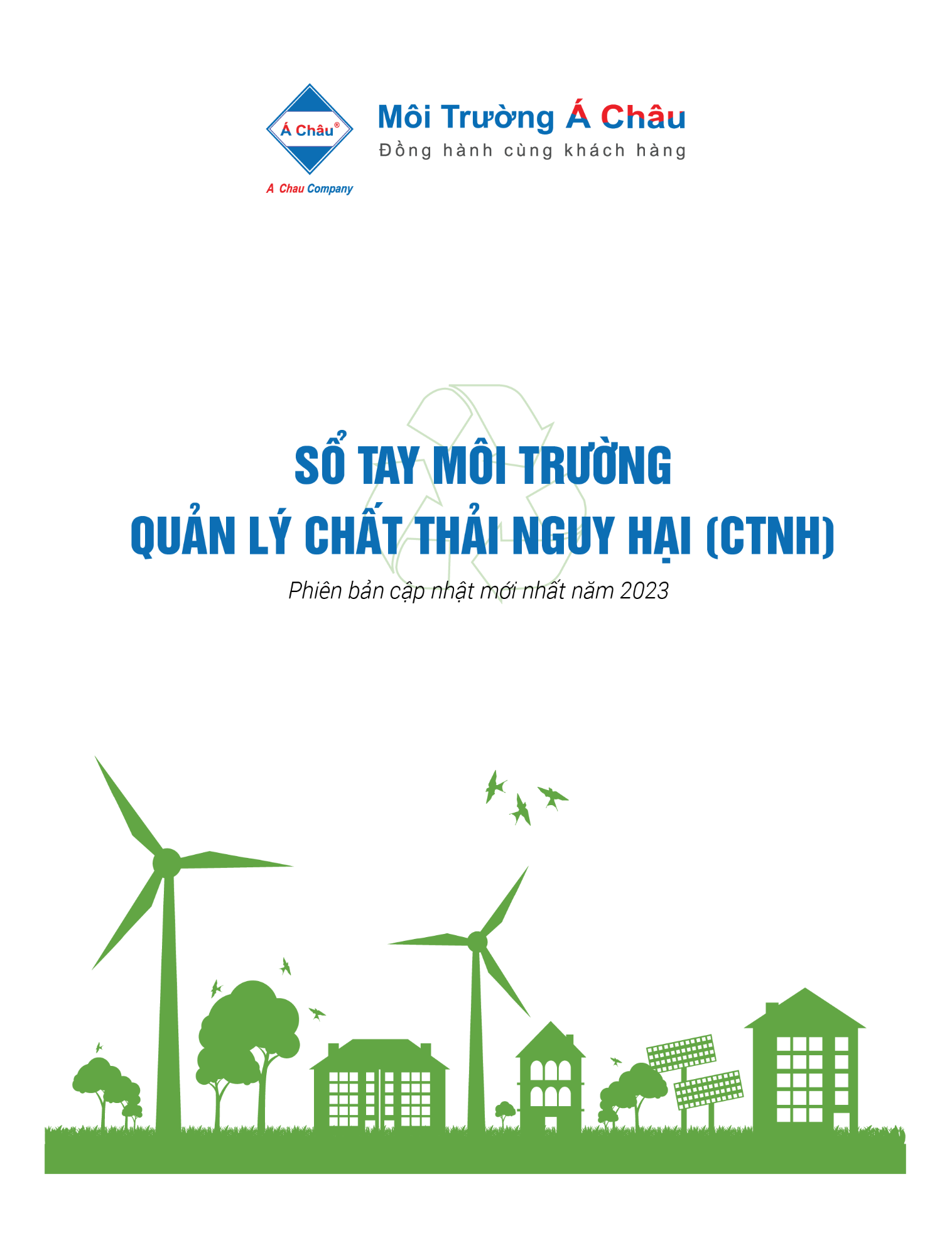 Sổ tay hướng dẫn công tác quản lý chất thải nguy hại (CTNH) - phiên bản cập nhật mới nhất năm 2023