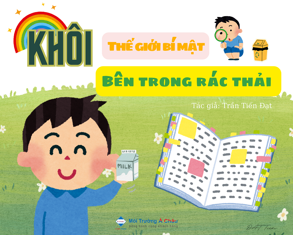 [Truyện tranh môi trường] Khôi - Thế giới bí mật bên trong rác thải!