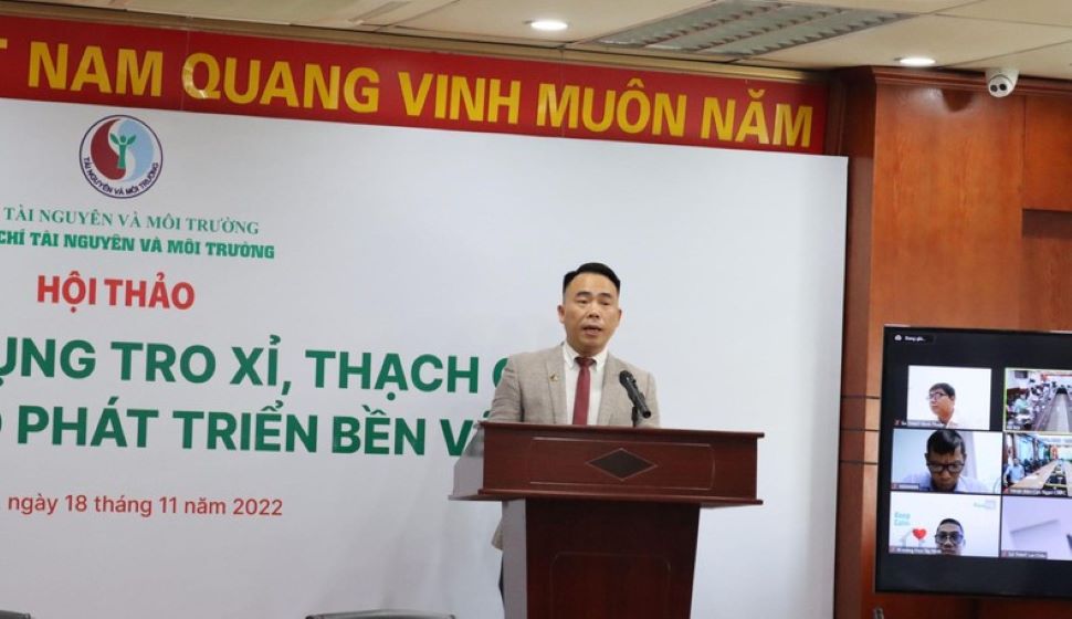 xử lý tái chế và sử dụng tro xỉ thạch cao