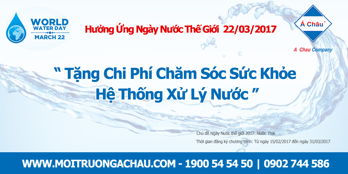 TẶNG CHI PHÍ CHĂM SÓC SỨC KHỎE HỆ THỐNG XỬ LÝ NƯỚC VỚI KHÁCH HÀNG ĐÃ HỢP TÁC