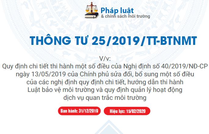 Hồ sơ môi trường mới năm 2020: Báo cáo công tác bảo vệ môi trường là gì?