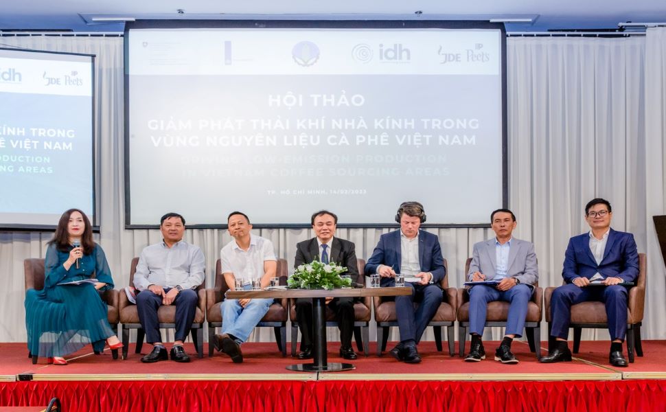 sản xuất cà phê phát thải thấp