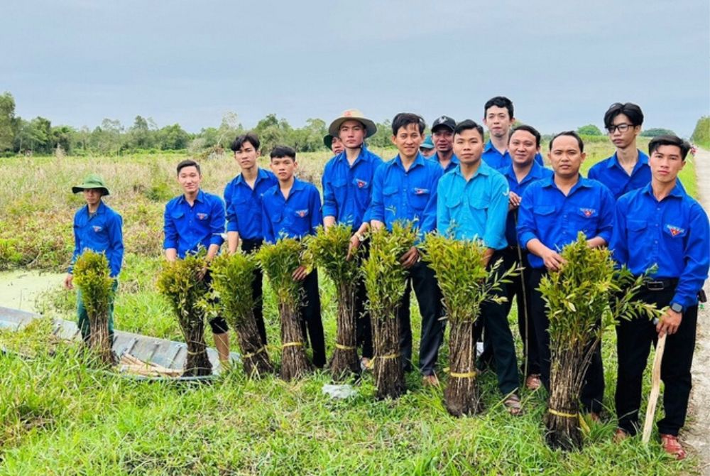 Lan tỏa phong trào trồng cây nhân dịp Xuân Giáp Thìn