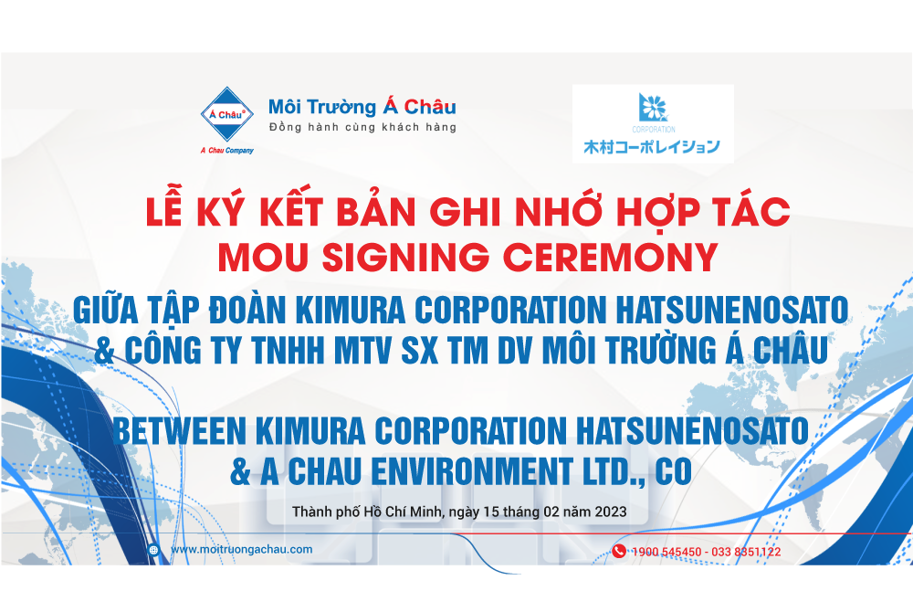 Môi Trường Á Châu ký kết Bản ghi nhớ hợp tác Tập đoàn Kimura Corporation Hatsunenosato Nhật Bản!