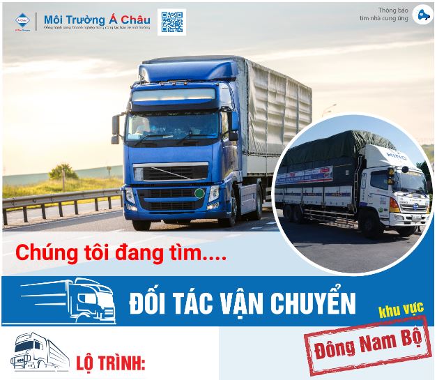 THÔNG BÁO - TÌM ĐỐI TÁC VẬN CHUYỂN KHU VỰC ĐÔNG NAM BỘ