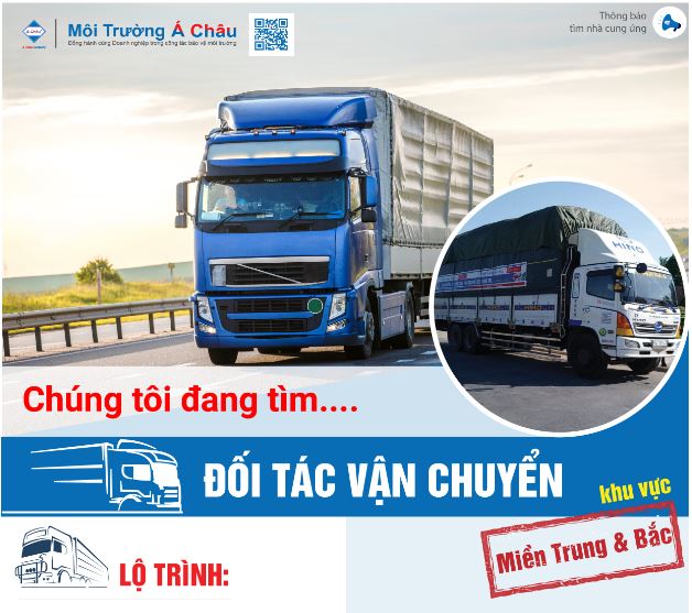 THÔNG BÁO - TÌM ĐỐI TÁC VẬN CHUYỂN KHU VỰC MIỀN TRUNG - BẮC