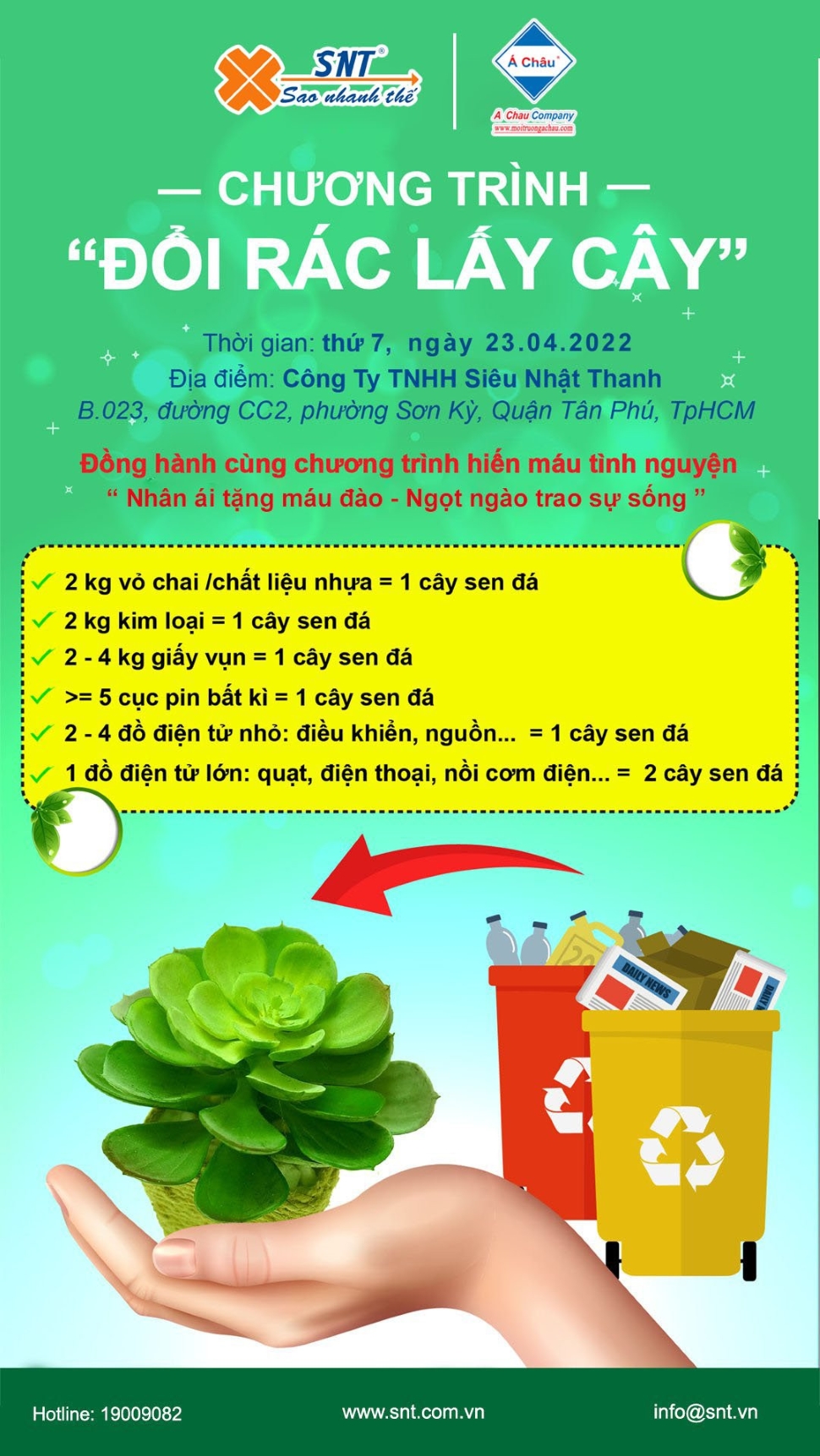 Đổi rác lấy cây