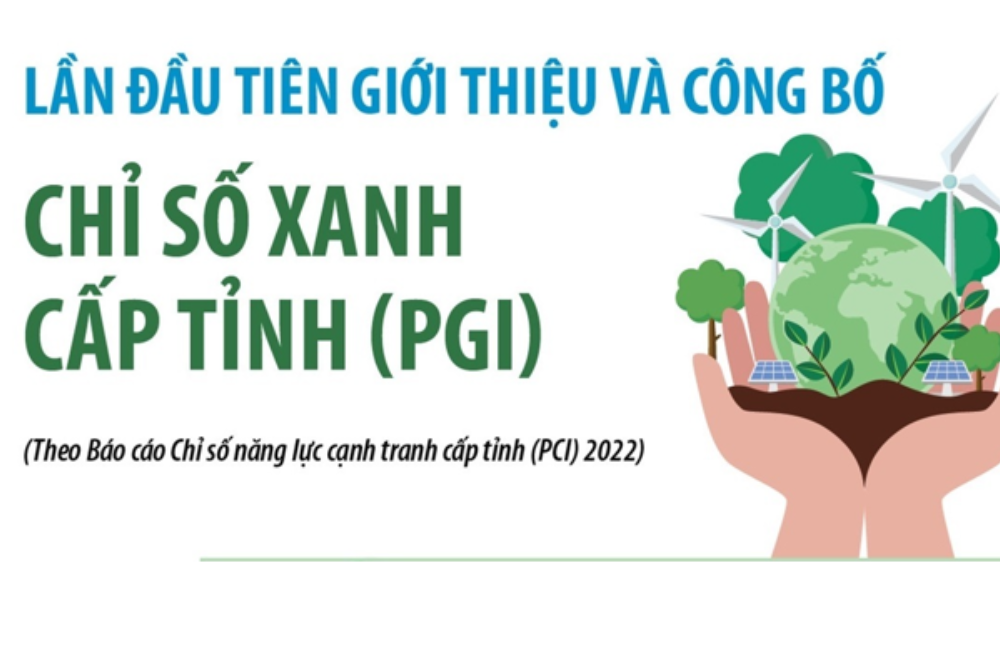 Lần đầu tiên giới thiệu và công bố Chỉ số Xanh (PGI) cấp tỉnh