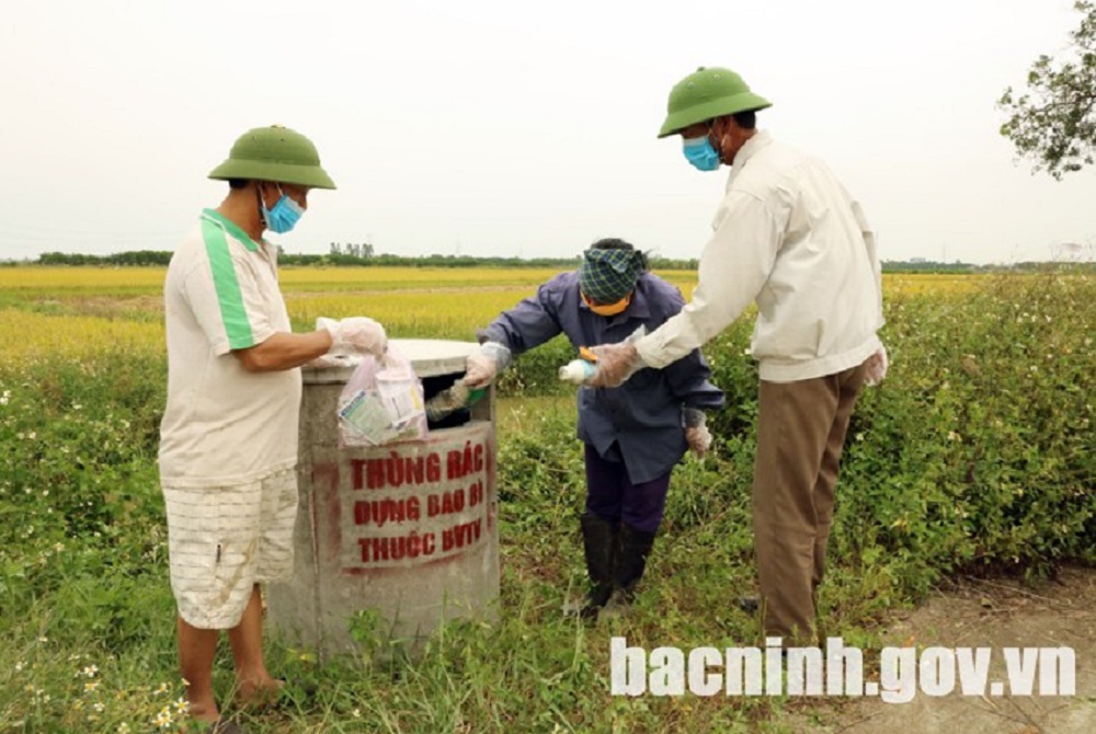 Hiệu quả mô hình “Cánh đồng không bao bì thuốc bảo vệ thực vật”