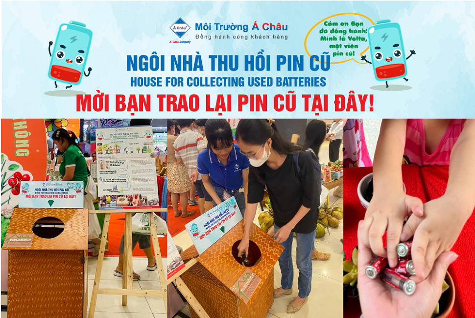 ngôi nhà thu hồi pin cũ