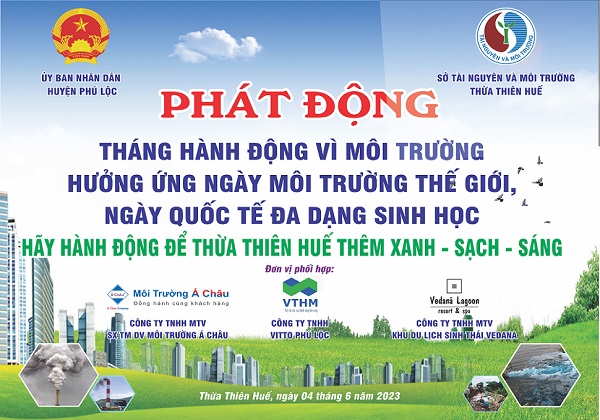 Thừa Thiên Huế Hưởng ứng Ngày Môi trường Thế giới và Ngày Quốc tế đa dạng sinh học