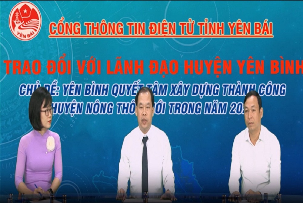 Yên Bái: Yên Bình quyết tâm xây dựng thành công huyện nông thôn mới trong năm 2023