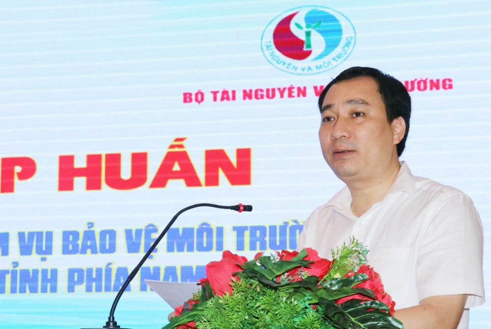 Hội nghị tập huấn về bảo vệ môi trường, ứng phó biến đổi khí hậu