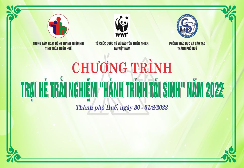 Trại Hè trải nghiệm "Hành trình tái sinh"!