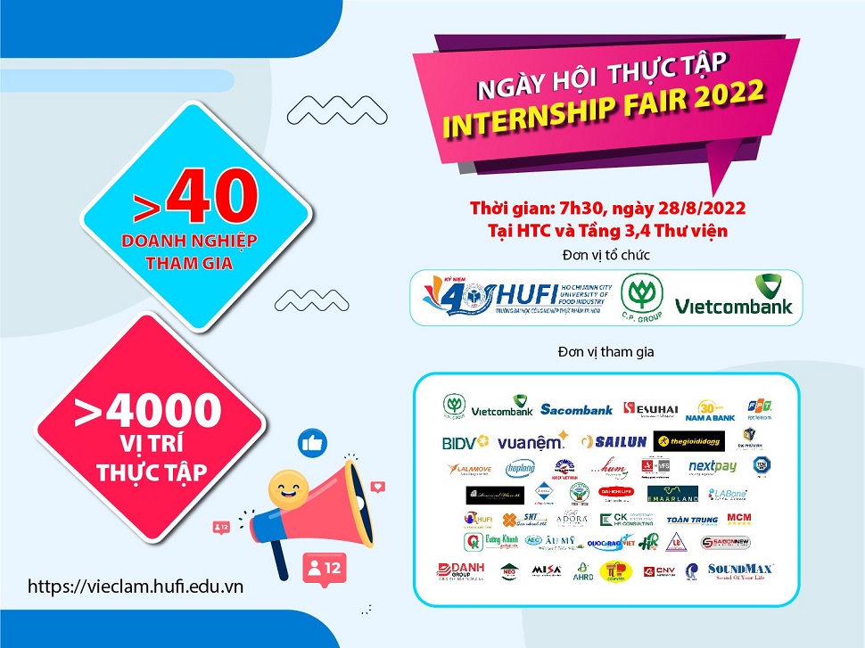 HUFI Internship Fair 28/08/2022 | Cơ Hội Thực Tập Và Việc Làm Môi Trường