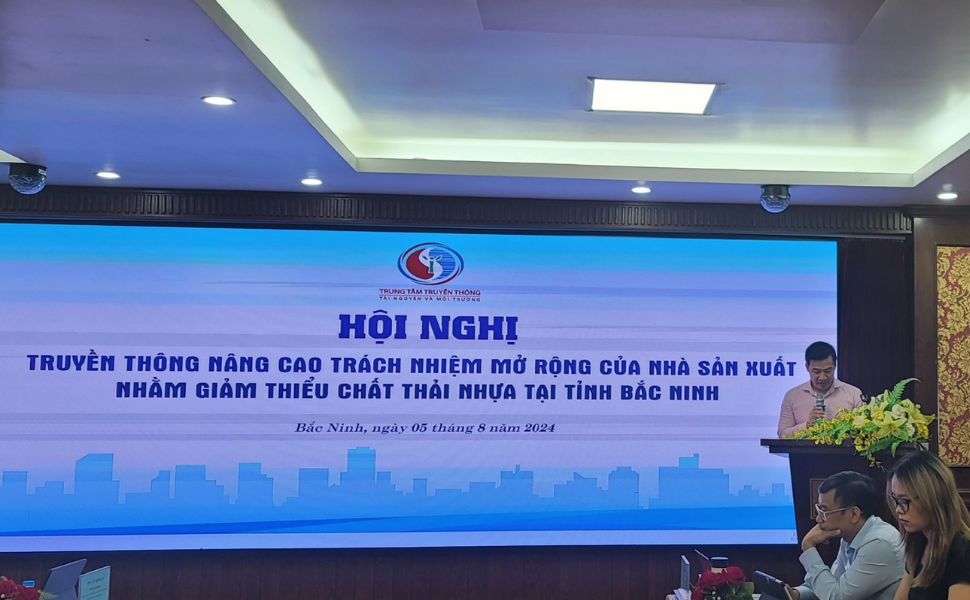 Hội nghị truyền thông nâng cao trách nhiệm mở rộng của nhà sản xuất, nhập khẩu nhằm giảm thiểu chất thải nhựa!