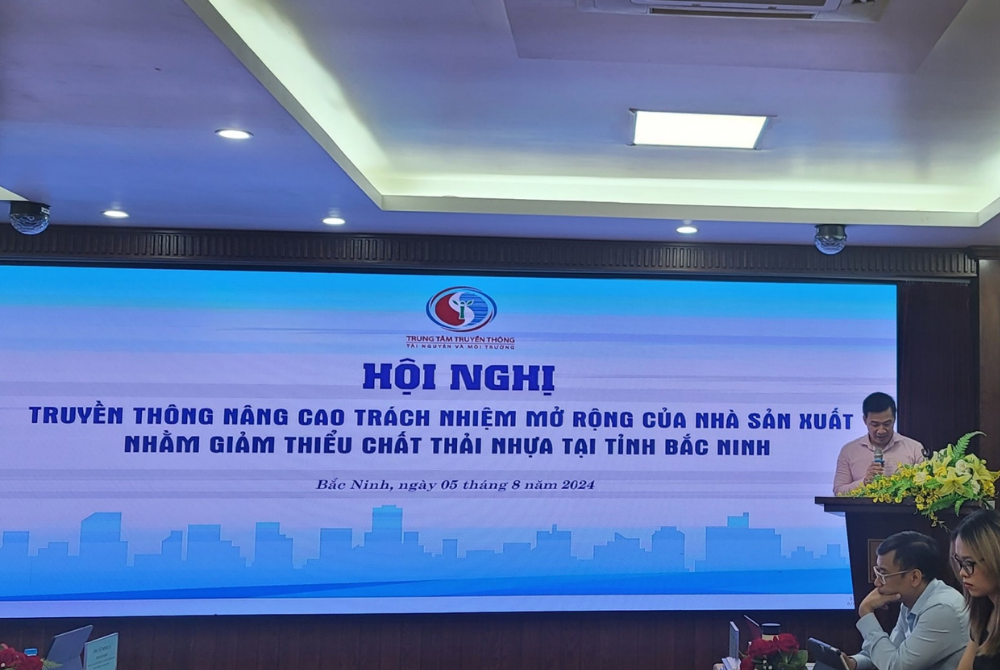 Hội nghị truyền thông nâng cao trách nhiệm mở rộng của nhà sản xuất, nhập khẩu nhằm giảm thiểu chất thải nhựa!