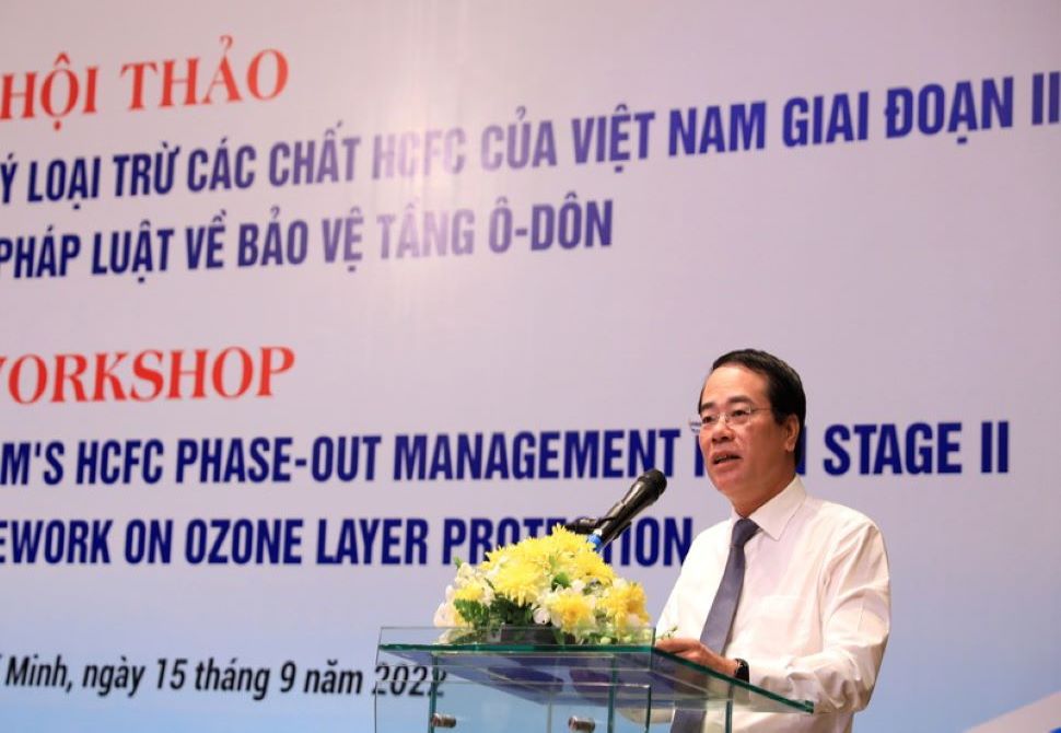 Hội thảo Kết quả thực hiện Kế hoạch quản lý loại trừ các chất HCFC của Việt Nam giai đoạn II và các quy định pháp luật về bảo vệ tầng ô-dôn!