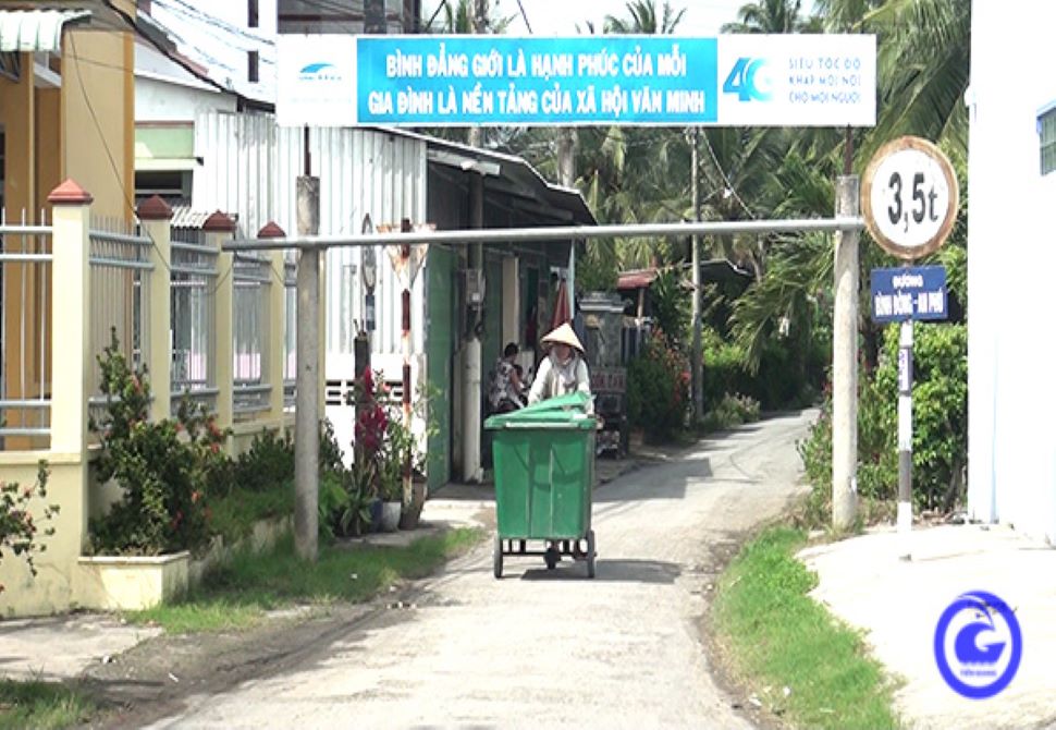 Mô hình xử lý, phân loại rác thải, thu gom rác thải tại nguồn trên địa bàn xã Thạnh Nhựt!