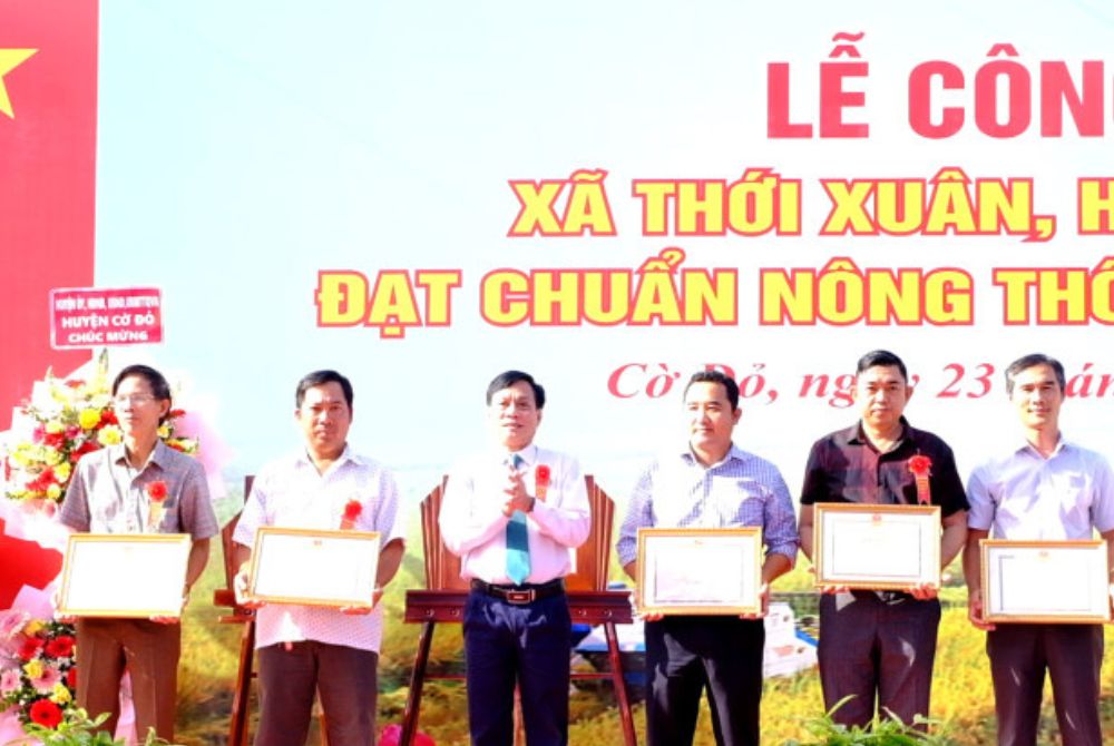 Thành phố Cần Thơ có 100% xã đạt chuẩn nông thôn mới