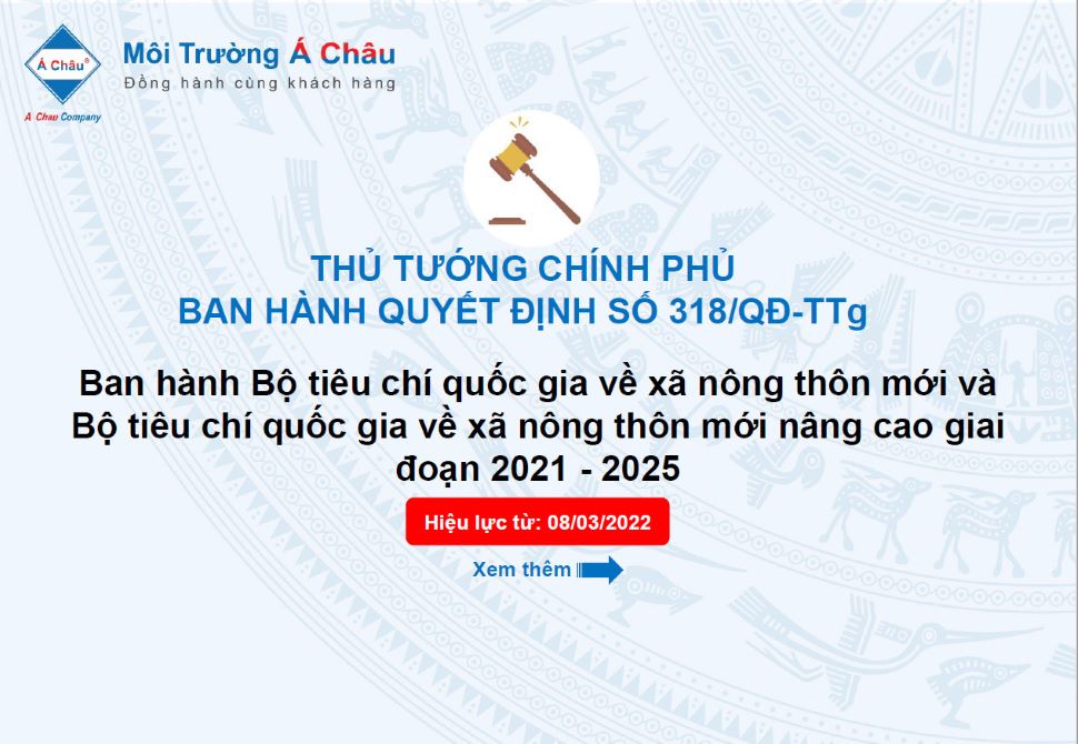 Ban hành bộ tiêu chí quốc gia về xã nông thôn mới và bộ tiêu chí quốc gia về xã nông thôn mới nâng cao giai đoạn 2021 – 2025!