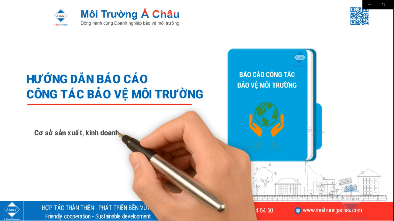 [Video] Hướng dẫn thực hiện báo cáo công tác bảo vệ môi trường năm 2020