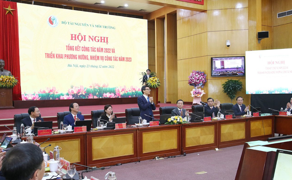 Hội nghị triển khai nhiệm vụ năm 2023 Bộ Tài nguyên và Môi trường!