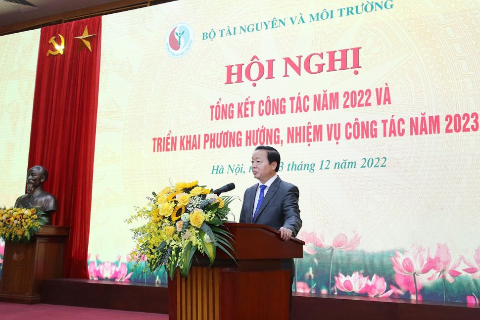 nhiệm vụ năm 2023 Bộ Tài nguyên và môi trường