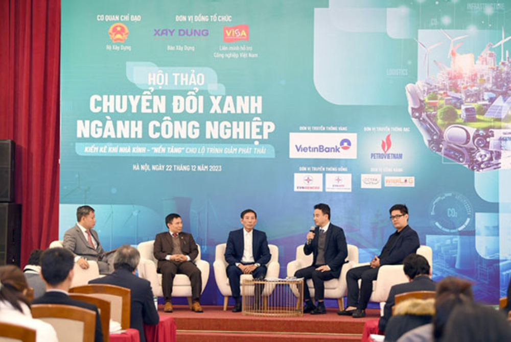 Hội thảo “Chuyển đổi xanh ngành Công nghiệp - Kiểm kê khí nhà kính: Nền tảng cho lộ trình giảm phát thải”!