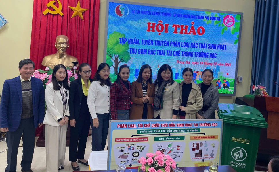 Môi Trường Á Châu hợp tác cung cấp giải pháp Trường học Xanh tại Thành Phố Đông Hà, Quảng Trị!