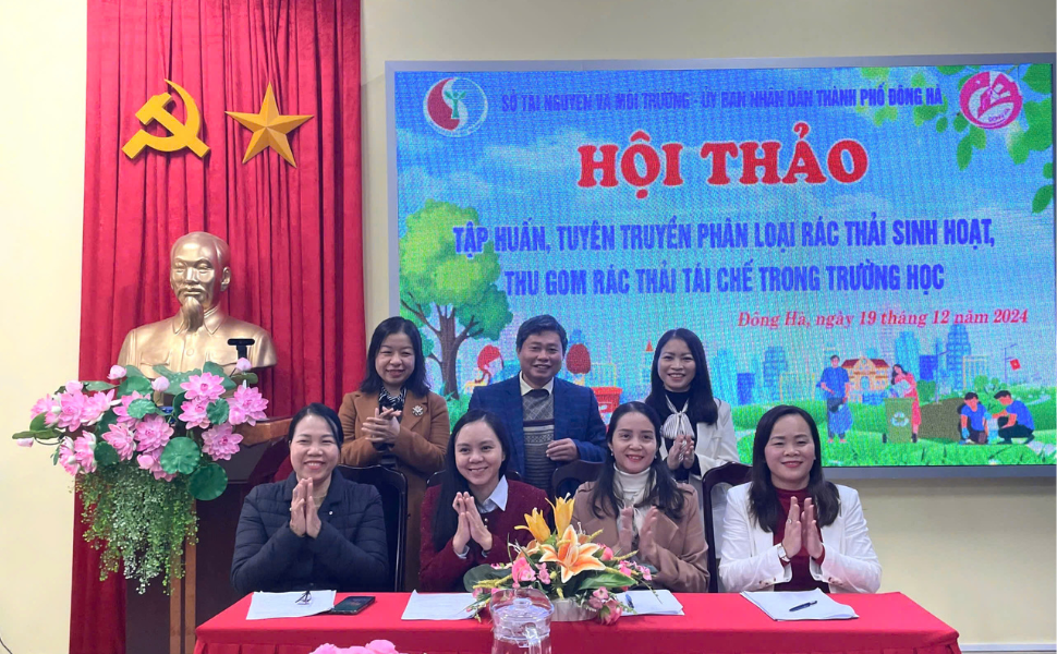 Môi Trường Á Châu hợp tác cung cấp giải pháp Trường học Xanh tại Thành Phố Đông Hà, Quảng Trị!